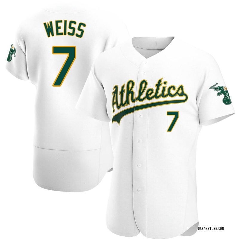 Walt Weiss Jersey, Authentic Athletics Walt Weiss Jerseys & Uniform -  Athletics Store