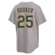 Replica Brent Rooker Youth Oakland Athletics Gray Away 2.0 Jersey