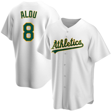 Replica Felipe Alou Men's Oakland Athletics White Home Jersey
