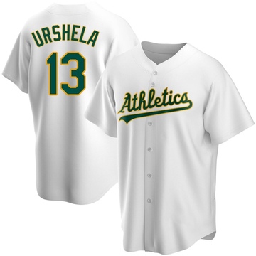 Replica Gio Urshela Youth Oakland Athletics White Home Jersey