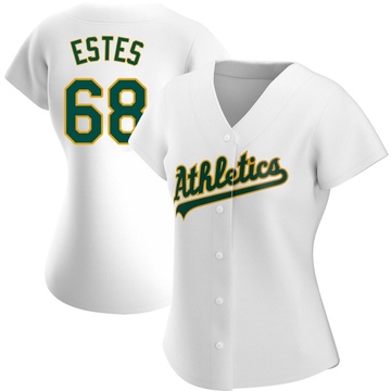 Replica Joey Estes Women's Oakland Athletics White Home Jersey