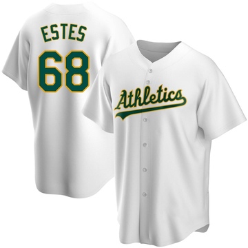 Replica Joey Estes Youth Oakland Athletics White Home Jersey
