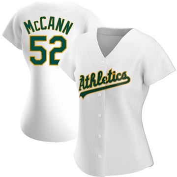Replica Kyle McCann Women's Oakland Athletics White Home Jersey
