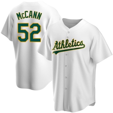 Replica Kyle McCann Youth Oakland Athletics White Home Jersey