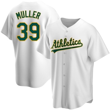 Replica Kyle Muller Youth Oakland Athletics White Home Jersey