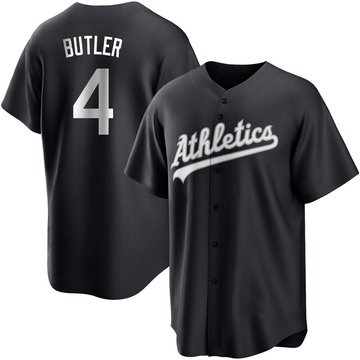 Replica Lawrence Butler Men's Oakland Athletics White Black/ Jersey