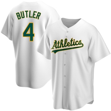 Replica Lawrence Butler Men's Oakland Athletics White Home Jersey