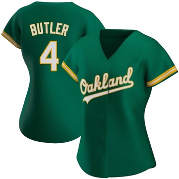 Replica Lawrence Butler Women's Oakland Athletics Kelly Green Alternate Jersey