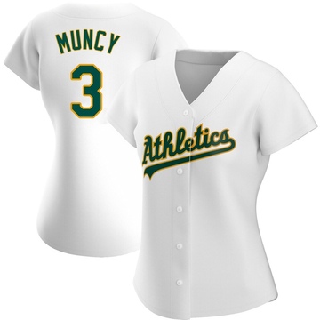 Replica Max Muncy Women's Oakland Athletics White Home Jersey