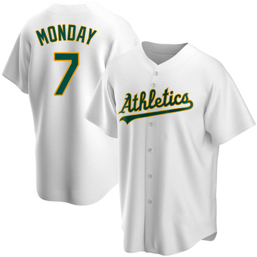 Replica Rick Monday Men's Oakland Athletics White Home Jersey