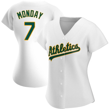Replica Rick Monday Women's Oakland Athletics White Home Jersey