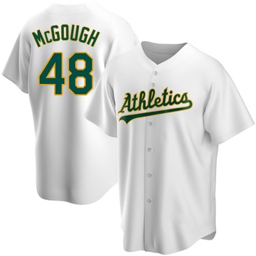 Replica Scott McGough Youth Oakland Athletics White Home Jersey